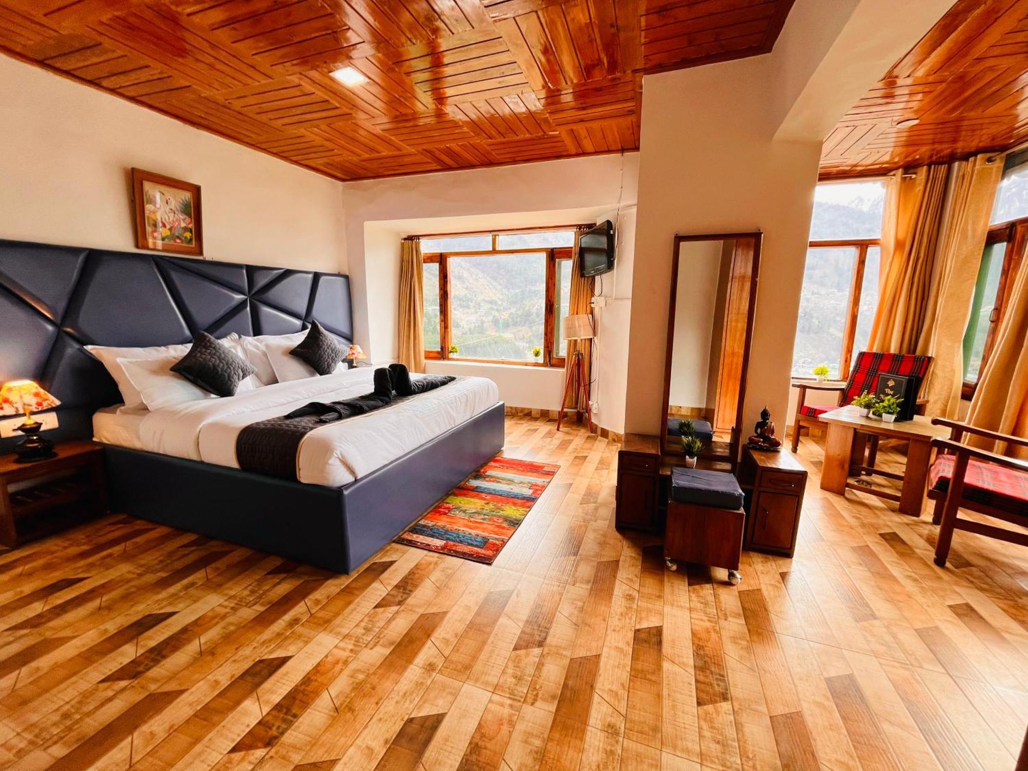 Himalayan River Mountain View 2 Bedrooms Cottage, Manali Exterior foto