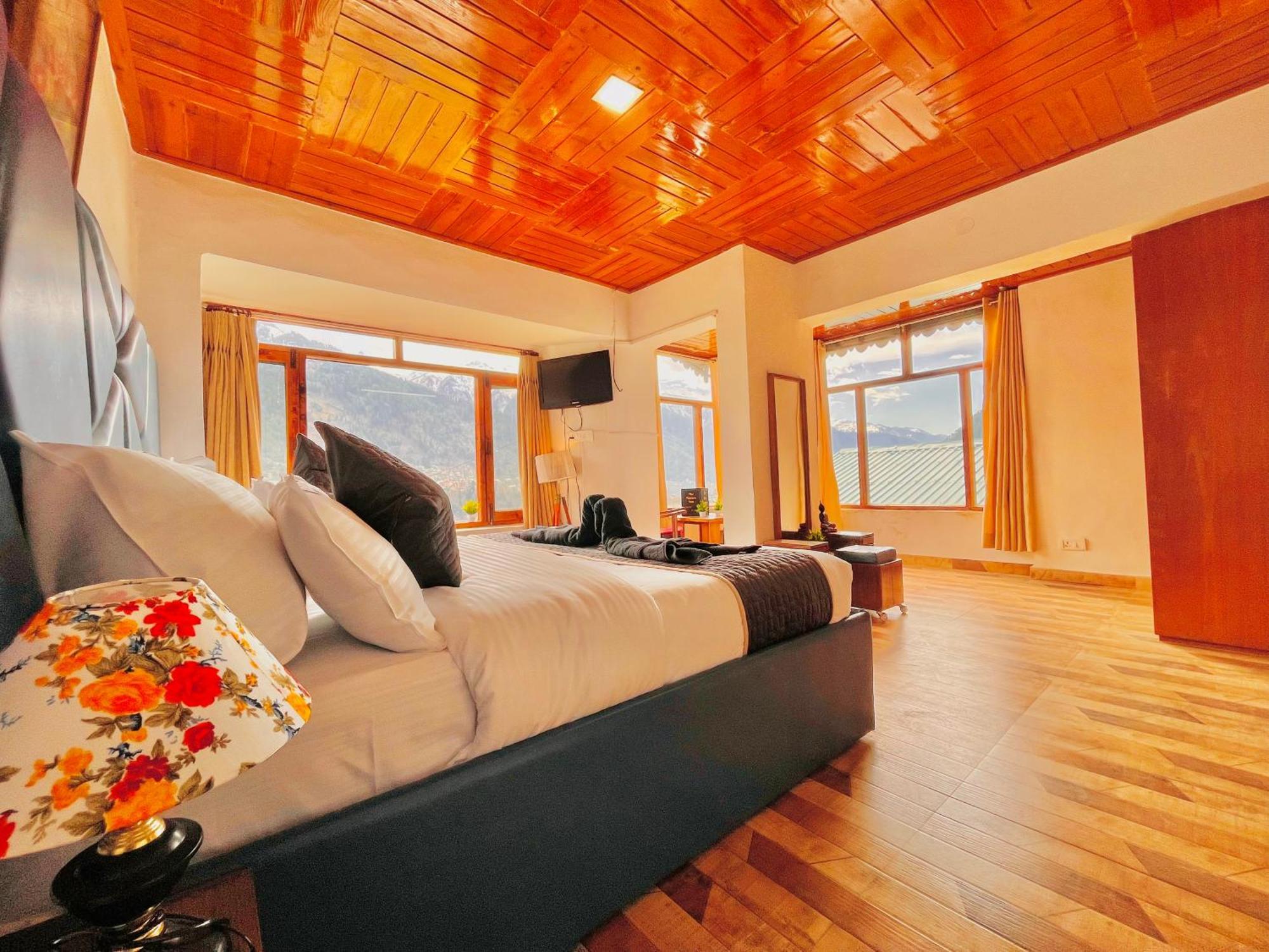 Himalayan River Mountain View 2 Bedrooms Cottage, Manali Exterior foto