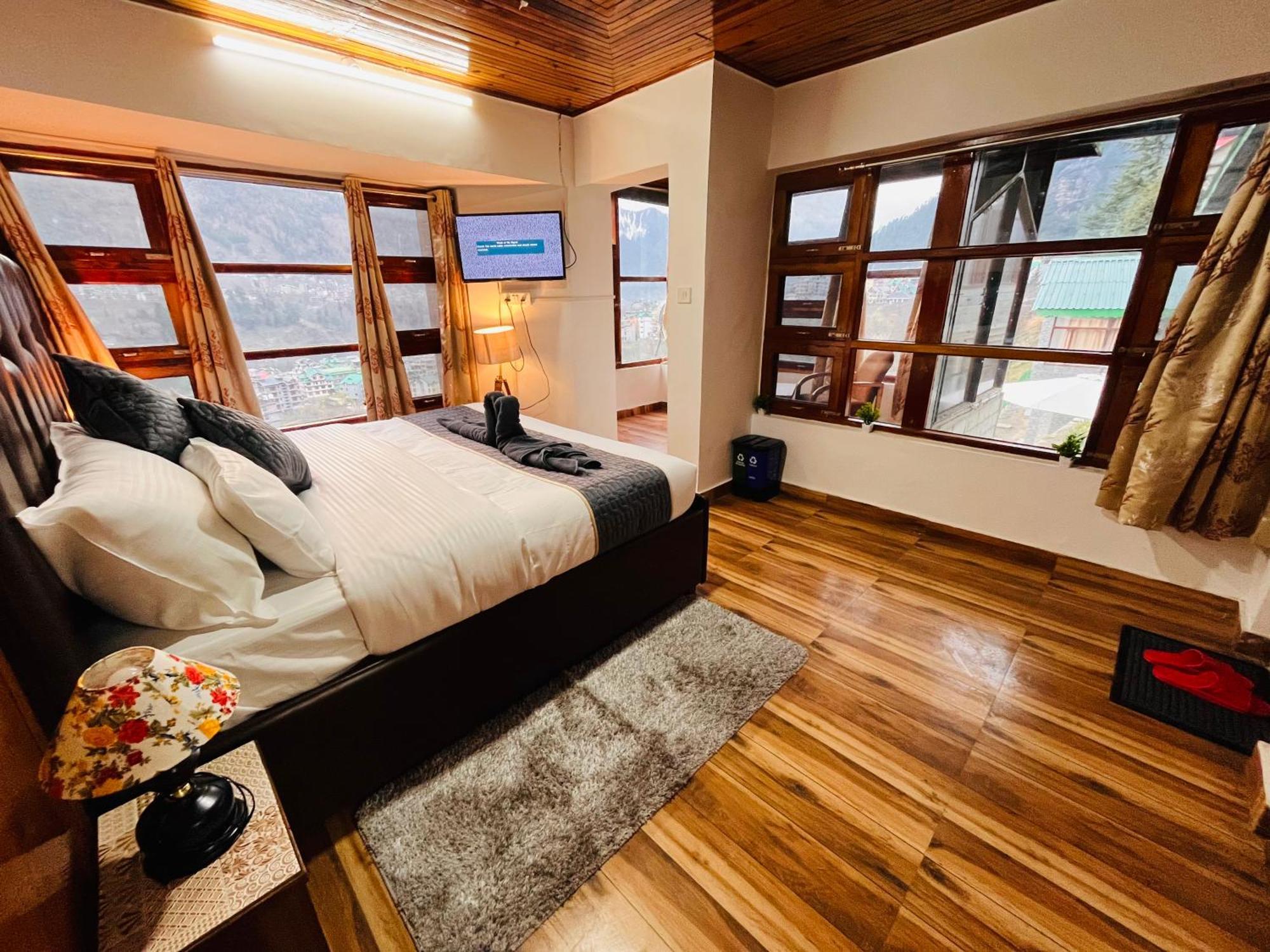 Himalayan River Mountain View 2 Bedrooms Cottage, Manali Exterior foto